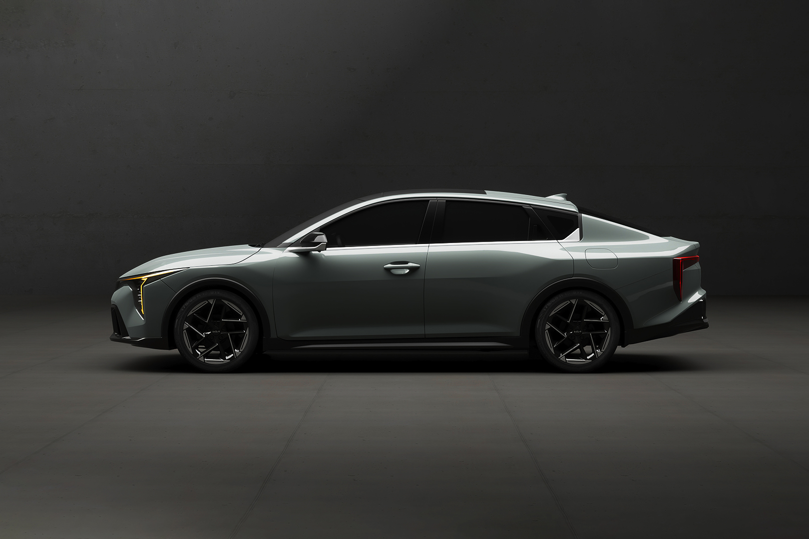 Cу жаңа Kia K4 шағын седаны